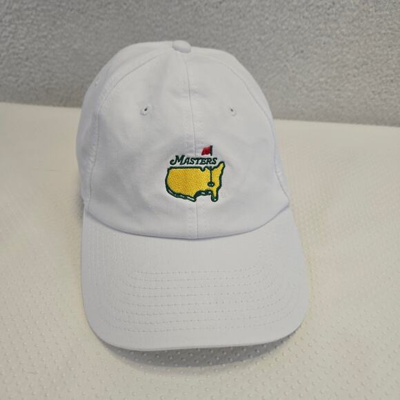 Masters Tournament American Needle Golf Hat White Adjustable Strapback Cap - Picture 1 of 13